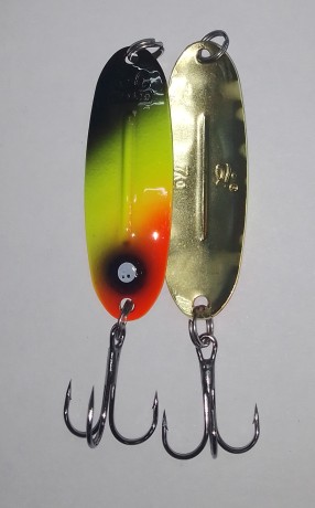 Набор №1 блёсен для форелевой рыбалки 7 гр. 5 шт.