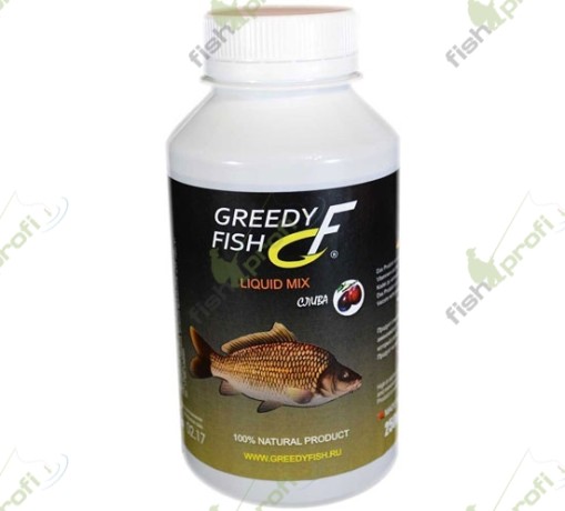 Ликвид микс "Greedy Fish" Слива 250мл.