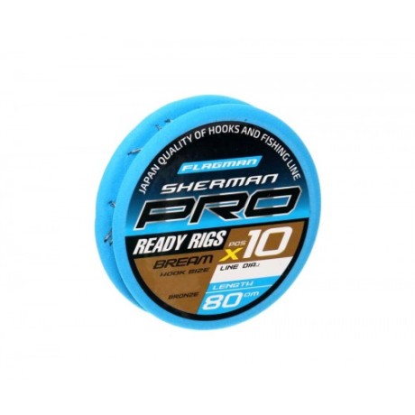 Готовый поводок Flagman Sherman Pro Bream Ready Rigs №12