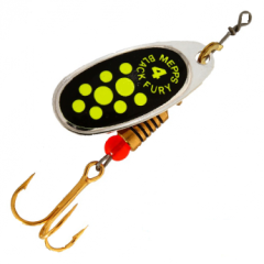 Блесна Mepps Comet Black Fury №4 ( 9 г) AG/CH
