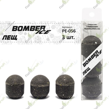 Прикормка "PELICAN" "3-BOMBER ICE" Лещ  (1уп.-3шт.)