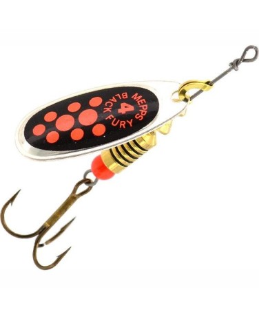Блесна Mepps Comet Black Fury №4 ( 9 г) AG/OR