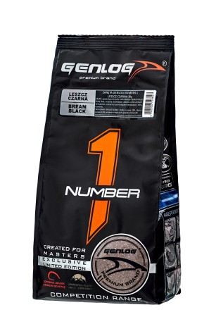 Прикормка NUMBER 1 COMPETITION Bream Black GENLOG Лещ Черный 1кг
