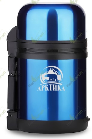 Термос вакуумный ARCTICA (Арктика) бытовой, универсальный 1200 мл., цвет красный