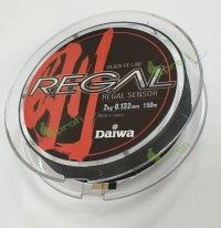 Леска плетеная DAIWA REGAL SENSOR №0.6 4LB  - 150 M BLACK