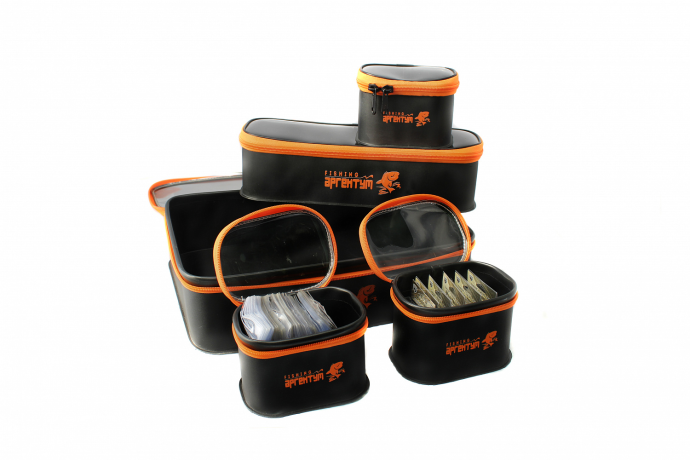 Набор боксов Аргентум Fishing с крышками из EVA (set 2) 5 шт