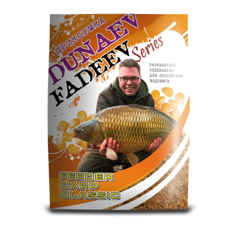 Прикормка "DUNAEV-FADEEV" 1кг Feeder Carp Classic (Карп Классик)