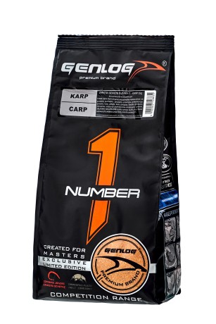 Прикормка NUMBER 1 COMPETITION Carp  GENLOG Карп 1кг
