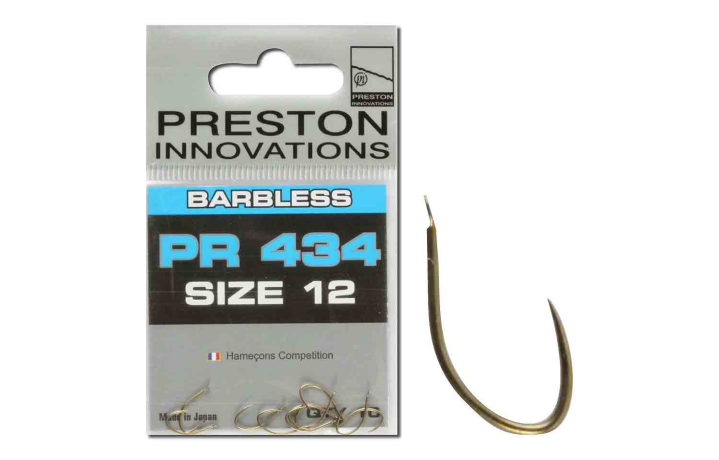 Крючки Preston PR COMPETITION HOOKS безбородые 434 №20