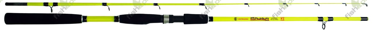 Удилище универсальное "Волжанка Горыныч" 2,4 м (2 секции) тест до 200гр