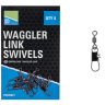 Вертлюг PRESTON WAGGLER LINK SWIVELS
