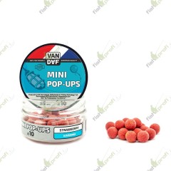 Мини Поп-апы VAN DAF Клубника, 10 мм, 55 шт