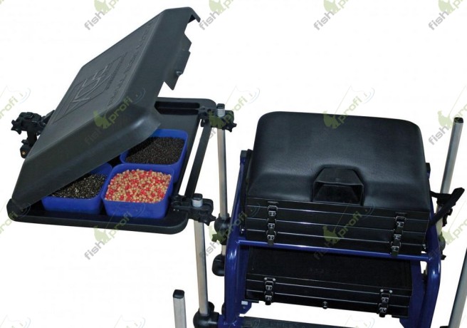 MEGA SIDE TRAY WITH LID Столик рыболовный с крышкой
