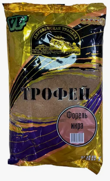 Прикормка Деревенская Трапеза VF Трофей Форель Икра 0.9 кг.