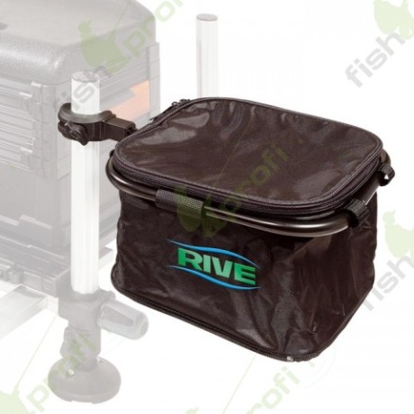 Сумка для прикормки квадратная с креплением RIVE для D25