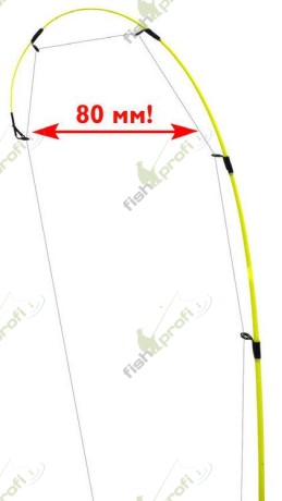 Удилище универсальное "Волжанка Горыныч" 2,7 м (2 секции) тест до 200гр