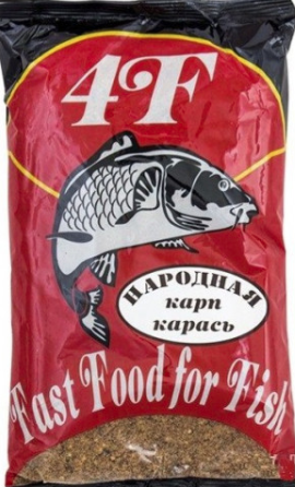 Прикормка Деревенская Трапеза VF Народная Карп-Карась 1кг.