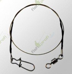 Поводки metsui 7X7 BROWN WIRE LEADER, 15 см. 9 кг. (1 уп - 2 шт.)