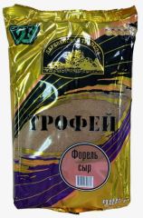 Прикормка Деревенская Трапеза VF Трофей Форель Сыр 0.9 кг.