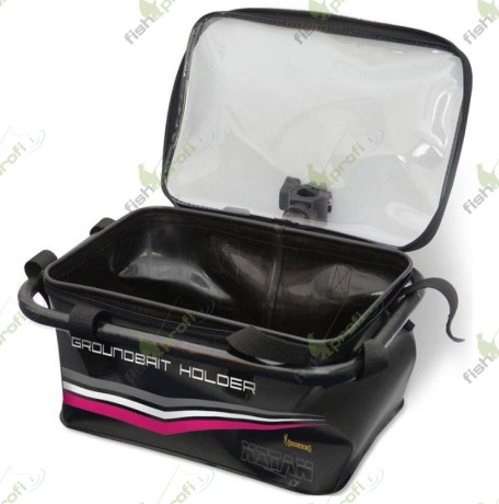 Ведро для прикормок мягкое с креплением 15 х 25 х 17 см