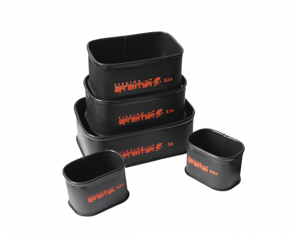 Набор ёмкостей для рыбалки из EVA Аргентум Fishing (set 6) - 5 шт