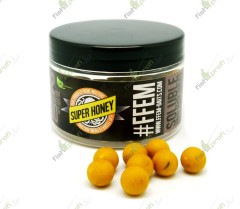 FFEM Super Soluble Boilies Super Honey - Растворимые насадочные бойлы (Супер мед) 12 мм.