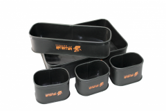 Набор контейнеров боксов Аргентум Fishing (set 4) - 5 шт