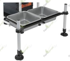 Подставка c тазами (2 шт.-8л) под прикормку RIVE D36