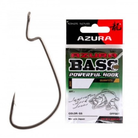 Крючки Azura Bass Powerful Hook №3/0 5шт