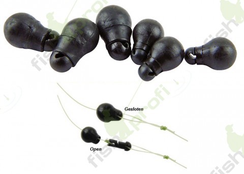 Коннектор - отбойник KORUM QUICK CHANGE BEADS р-р S черный