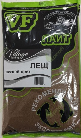 Прикормка Деревенская Трапеза VF Лайт лещ Лесной орех  0.9 кг.