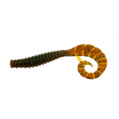 Твистер Flagman TT-Grub 2,5'' #133 Motor Oil 6,2см 8шт