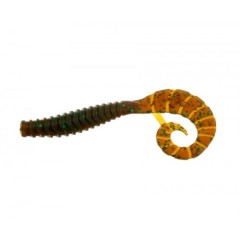 Твистер Flagman TT-Grub 2,5'' #133 Motor Oil 6,2см 8шт