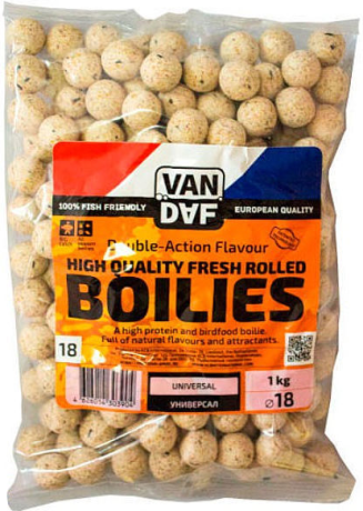 Бойлы VAN DAF Универсал, 18 мм. 1 кг.