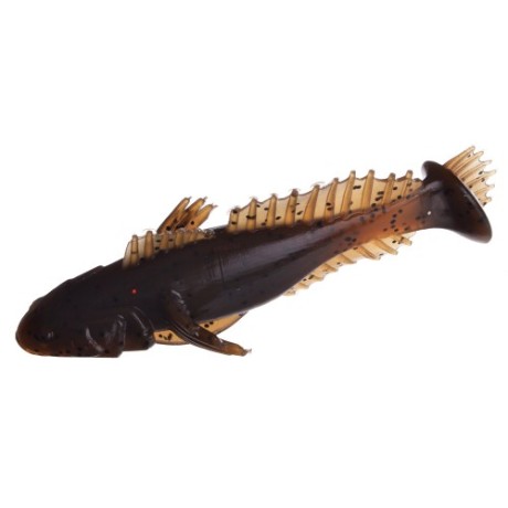 Виброхвост Flagman Bullfish 1,5" Green pumpkin 3,5см 10шт