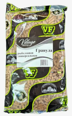 Прикормка Деревенская Трапеза Универсальная гранулы  1 кг.