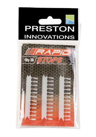 Стопоры для волосяных оснасток Preston RAPID STOPS