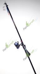 Удилище Mikado Princess 400 с кольцами 4м  в сборе 10-30гр