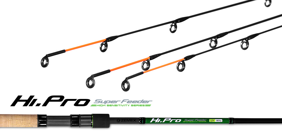 Удилище фидерное (фидер) ZEMEX HI-PRO Super Feeder 10 ft - 50 g