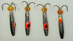 Мормышка Чертик гвоздь с глазиком	серебро 1,7 гр.