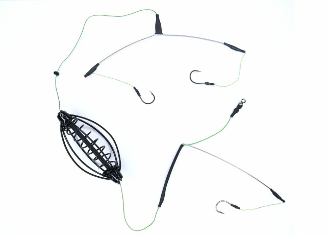 Монтаж "Fish Season" ХАПУГА "Арбуз", 50 г., 3 крючка №8