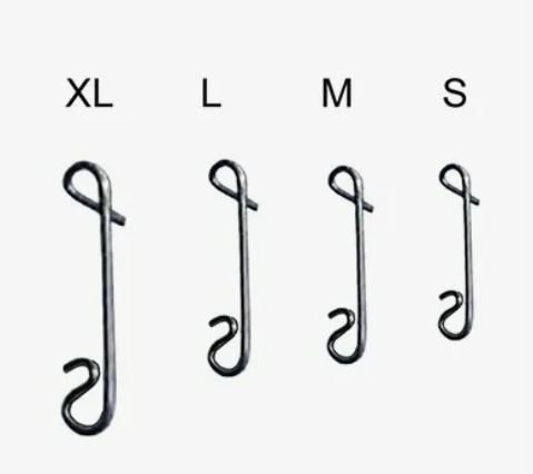 Застёжка безузловая  "Сезон Рыбалки" № М 18кг, 6шт