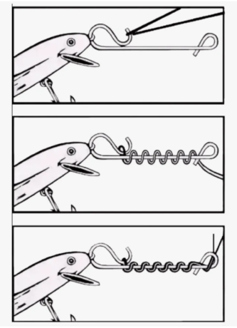 Застёжка безузловая  "Сезон Рыбалки" № М 18кг, 6шт