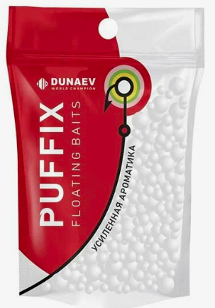 Пуффы DUNAEV 4-6мм белые чеснок