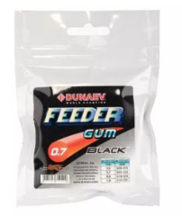 Dunaev Feeder Gum Black 0.7mm  (0.09-0.12)