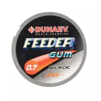Dunaev Feeder Gum Black 0.7mm  (0.09-0.12)