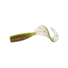 Твистер Flagman Cheesy 2,5&quot; Green pumpkin lime 6,4см 10шт