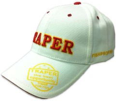 Бейсболка TRAPER белая