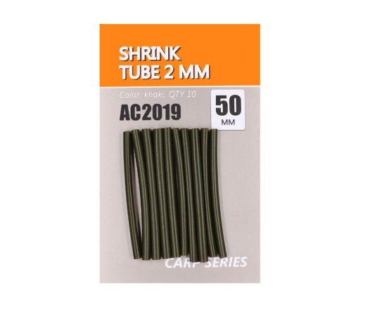 Трубка ORANGE термоусадочная, цвет kh, диаметр 2 мм, длина 50мм.