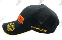 Бейсболка TRAPER черная